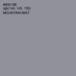 #90919B - Mountain Mist Color Image